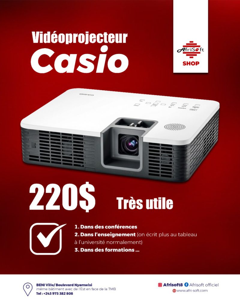 Vidéoprojecteur CASIO